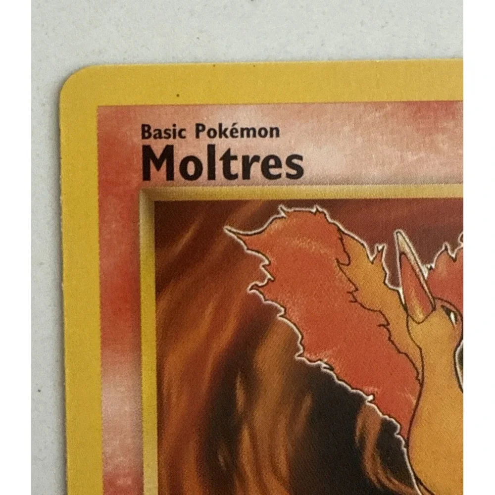 Pokemon Fossil Moltres 27/62 1st Edition Rare Non-Holo Vintage LP+ 1999